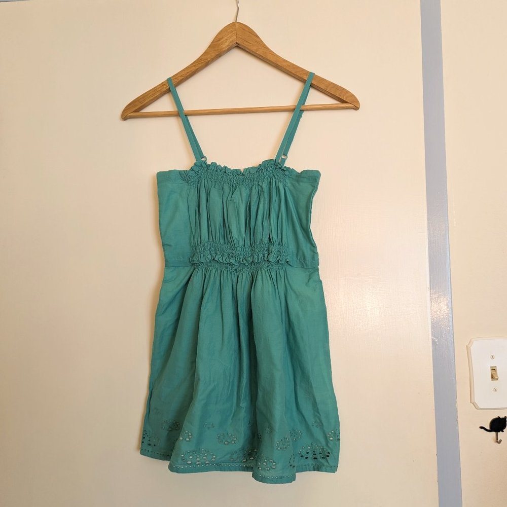 🎏3 for $20🎏 CHARLOTTE RUSSE 100% cotton, embroidered, halter style top, size M